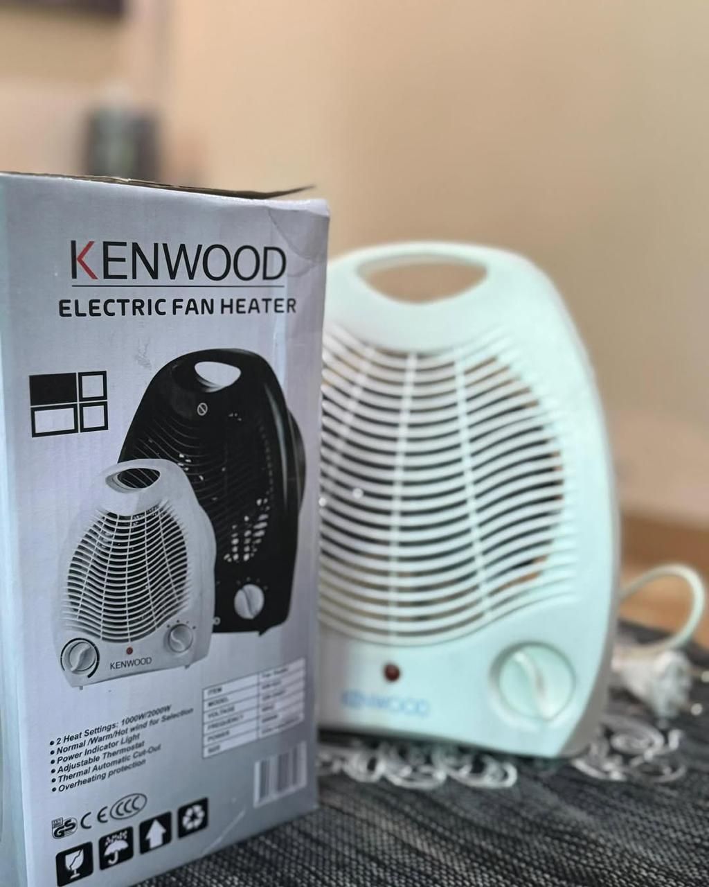 Kenwood Electric Fan Heater (KW-022)